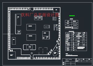 飲料廠總平面設計圖下載與CAD圖紙應用指南